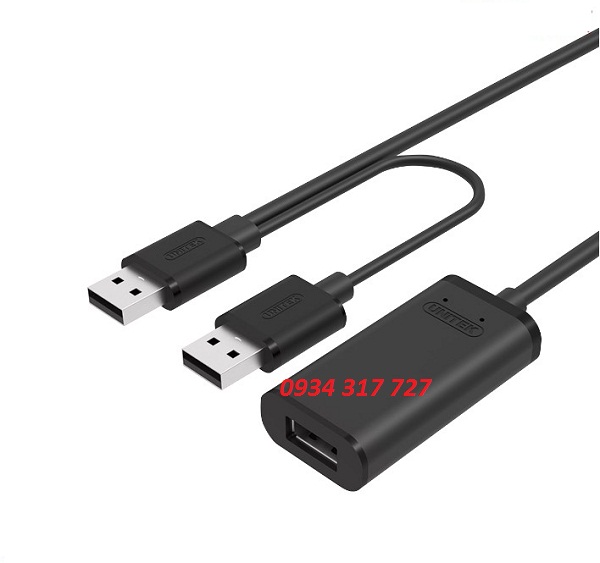 Cáp USB 2.0 10M Unitek Y-278 Chính Hãng